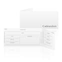 Armadillo White Cadeaubon Omslagen - 10 Stuks