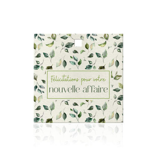 Félicitations pour votre nouvelle affaire