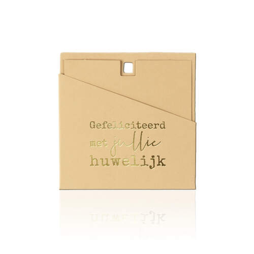 Gefeliciteerd met jullie huwelijk