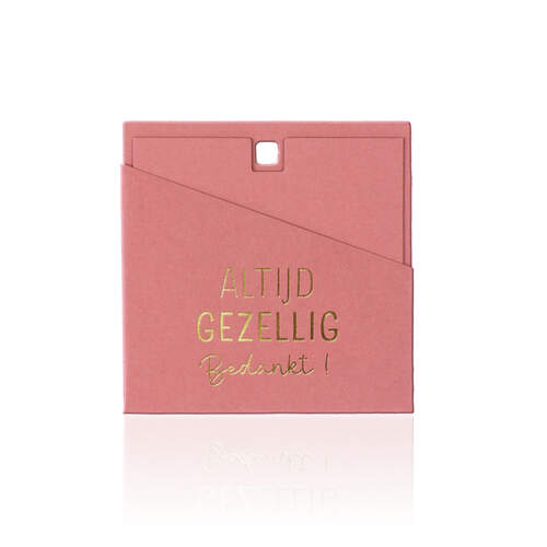Altijd gezellig