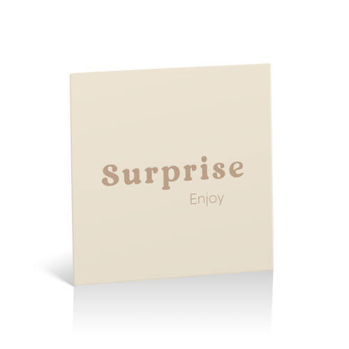 Beige surprise enjoy