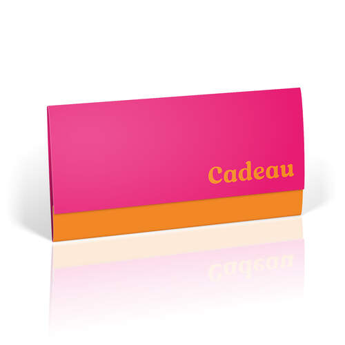 Fuchsia/orange cadeau
