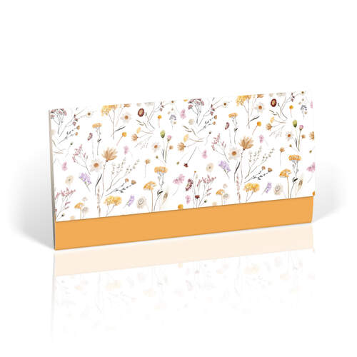 Ochre wildflowers