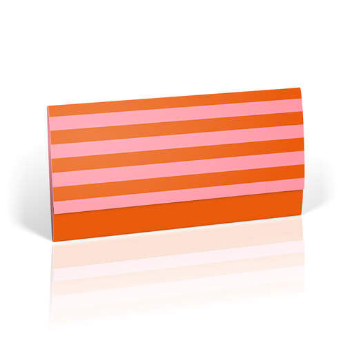 Orange/pink stripes