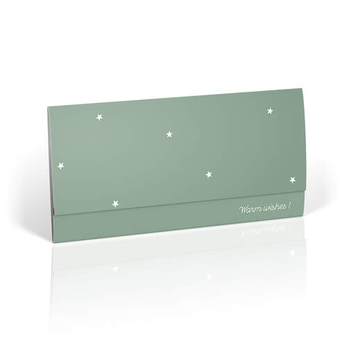 Green stars warm whishes