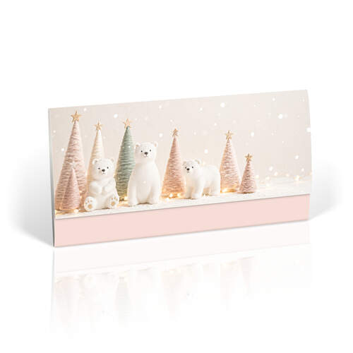 Pastel christmas bears