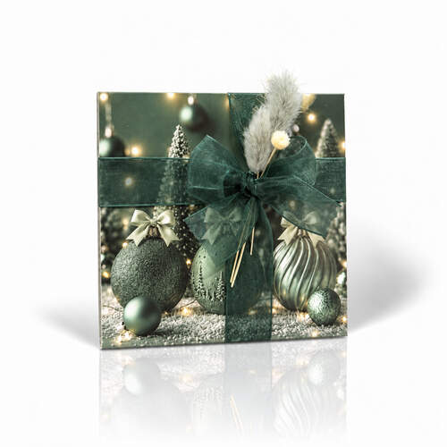 Viva green christmas balls