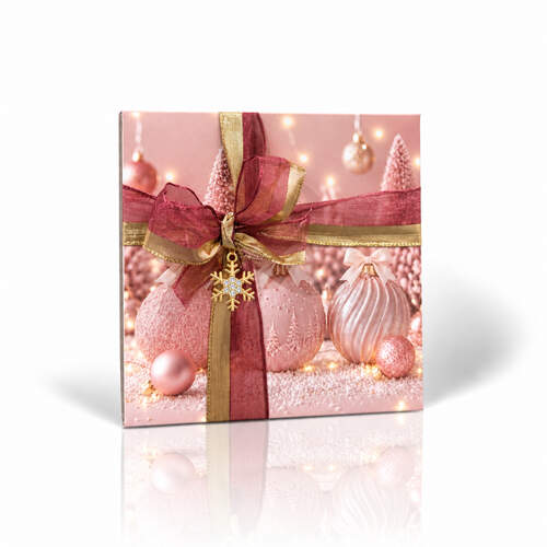 Viva pink christmas balls