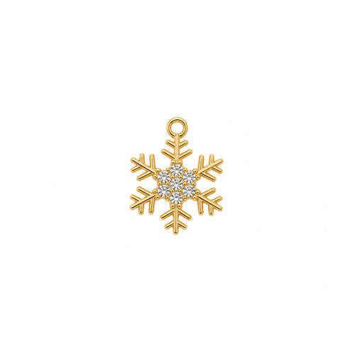 Snowflake gold diamond