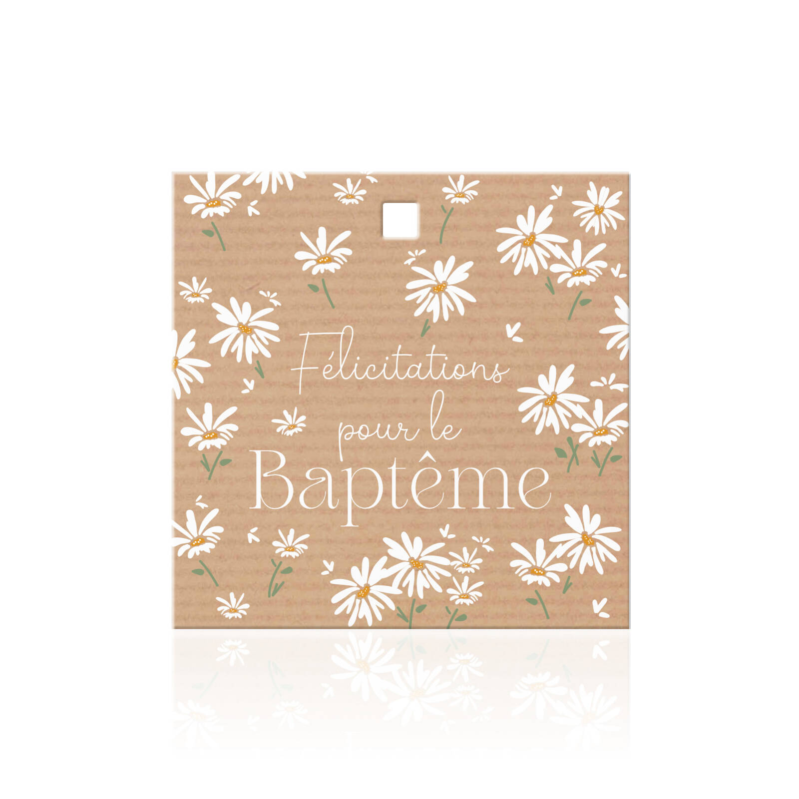 Félicitations pour le baptême - Cartes Carrées