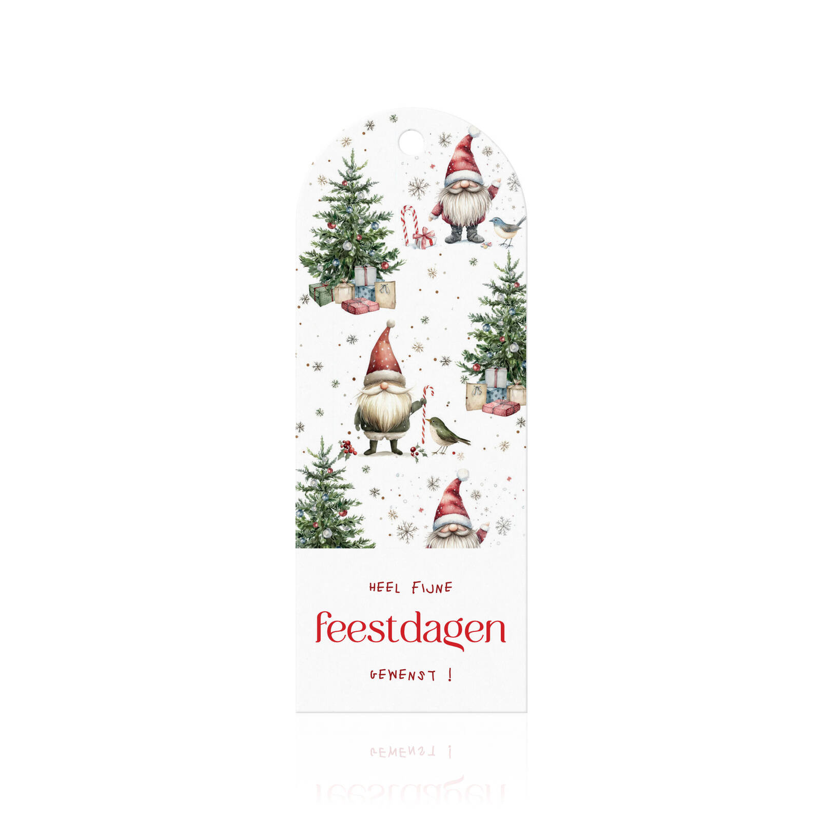 Heel fijne feestdagen gewenst - 10 stuks