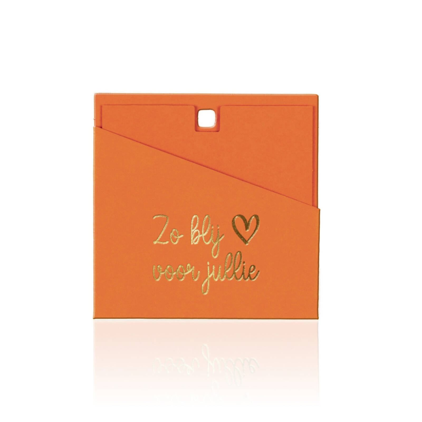Zo blij voor jullie - Vierkante Wenskaartjes