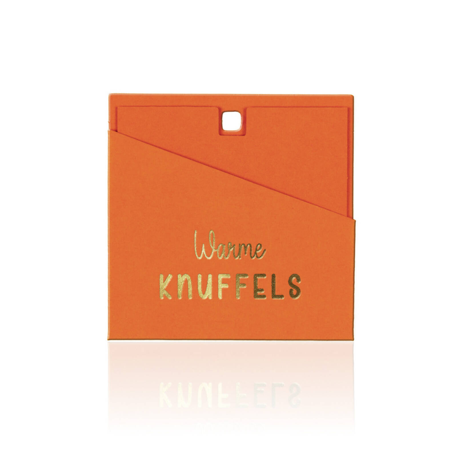 Warme knuffels - Vierkante wenskaartjes
