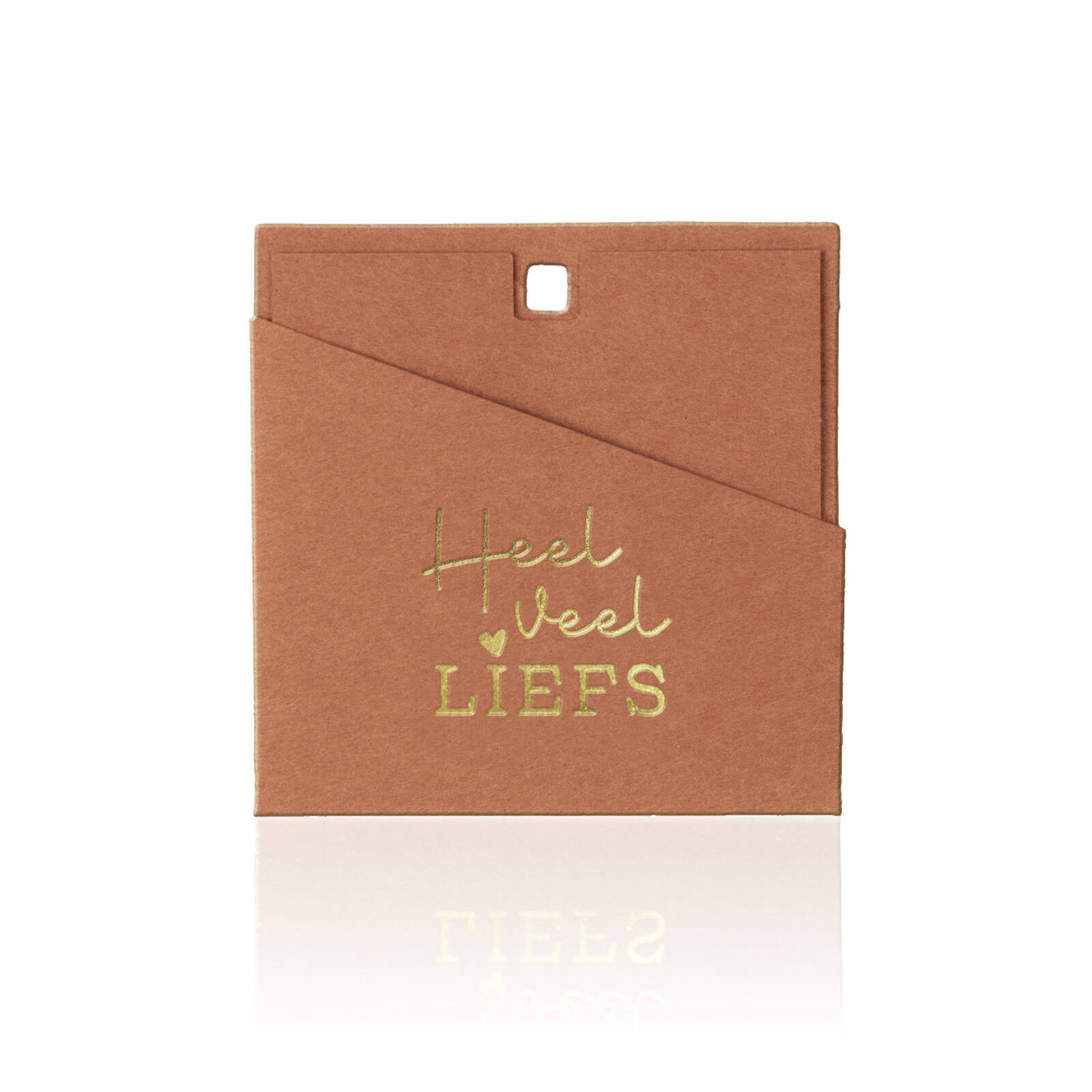 Heel Veel Liefs - Vierkante Wenskaartjes