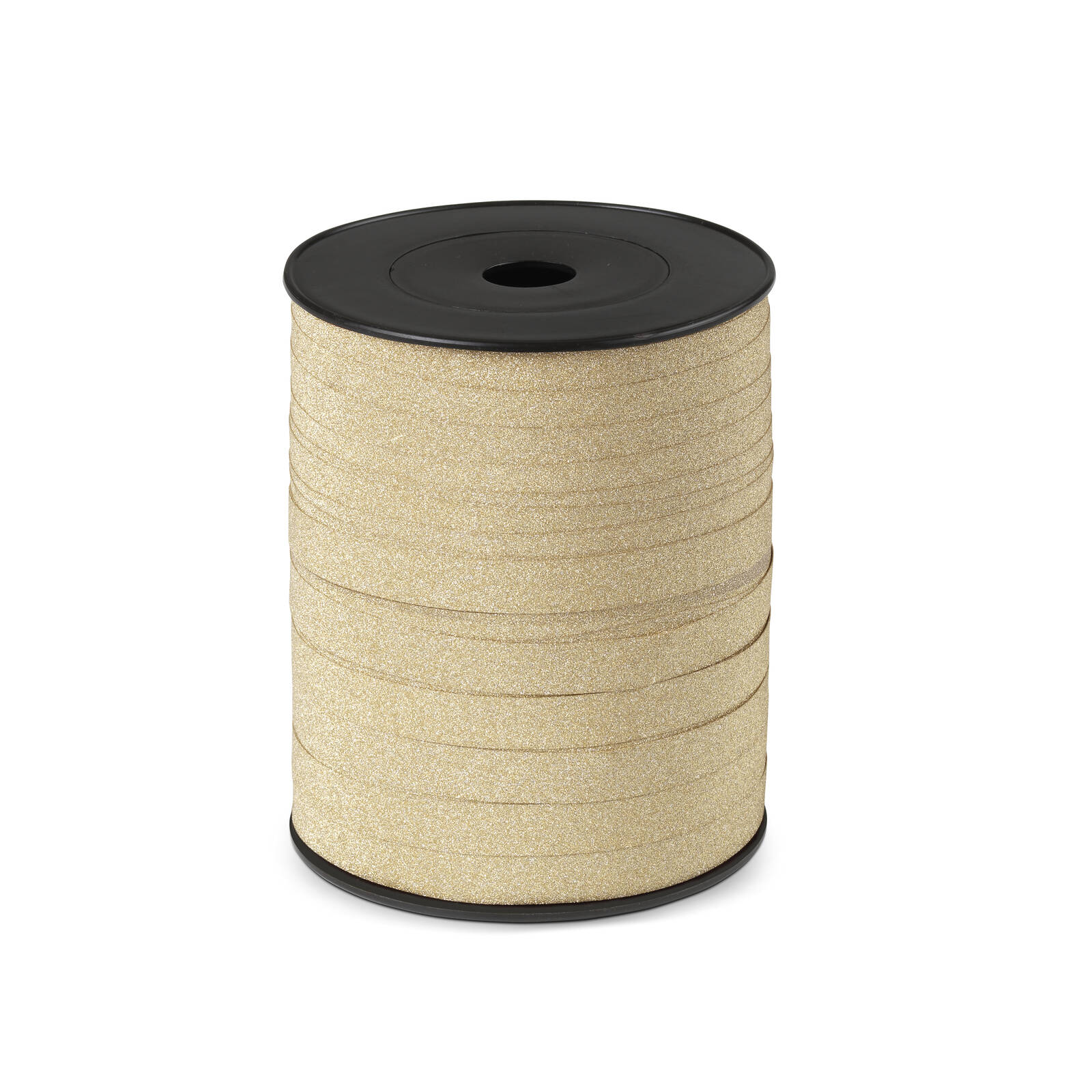 Gouden Glitter Krullint - 1 cm x 250 m